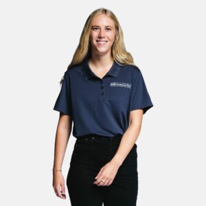 AT&T Business Fiber Womens Micro-Mesh Polo