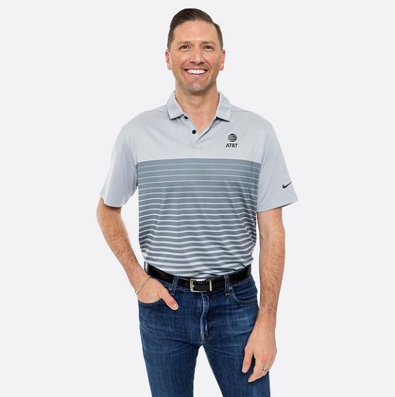 AT&T  Men's Nike Vapor Block Polo