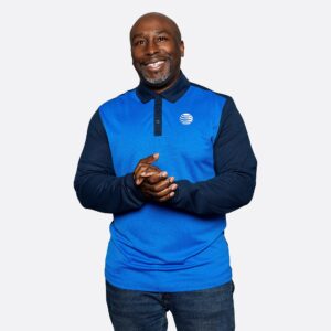 AT&T Canoga Long Sleeve Polo