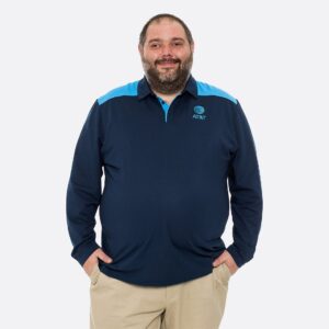 AT&T Gallavin Long Sleeve Polo